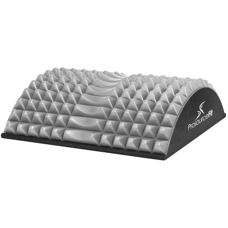 ProSourceFit جهاز سحب العظام القطني مع دبابيس لتمديد الظهر المقوس من بروسورس فيت باللون الرمادي - Image 1